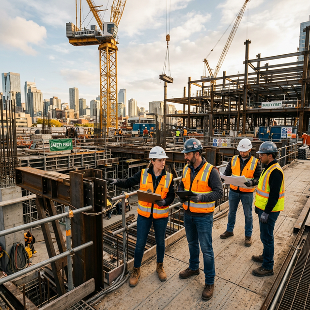 Safety Engineers on site